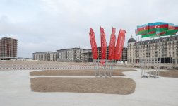 Президент Ильхам Алиев ознакомился с работами по строительству и благоустройству в Центральном парковом квартале и условиями, созданными в Офисном здании Белого города Баку (ФОТО)