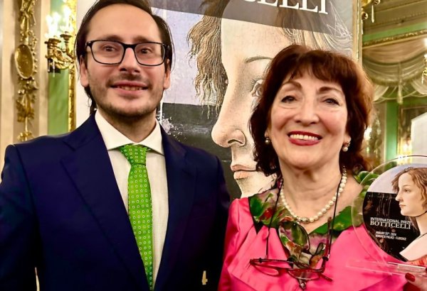 Маргарита Керимова-Соколова удостоена премии Боттичелли в Италии (ФОТО)