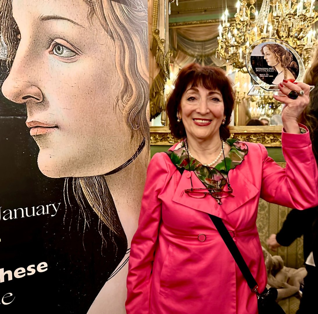 Маргарита Керимова-Соколова удостоена премии Боттичелли в Италии (ФОТО)