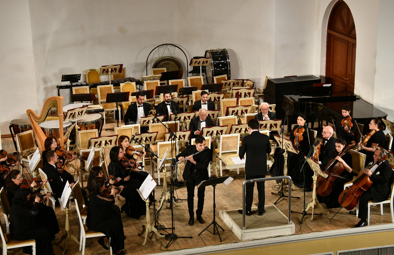 Волшебные звуки флейты в Баку (ФОТО)