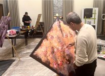 В Шабране прошел недельный симпозиум художников "По следам наследия" (ФОТО)