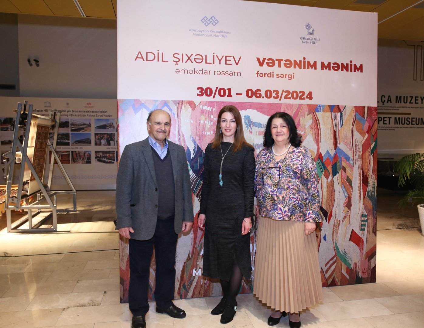 "Родина моя" – выставка гобеленов Адиля Шихалиева в Баку (ФОТО)