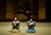 В Центре Гейдара Алиева представлен уникальный театрализованный вид искусства Японии XIII века (ФОТО)