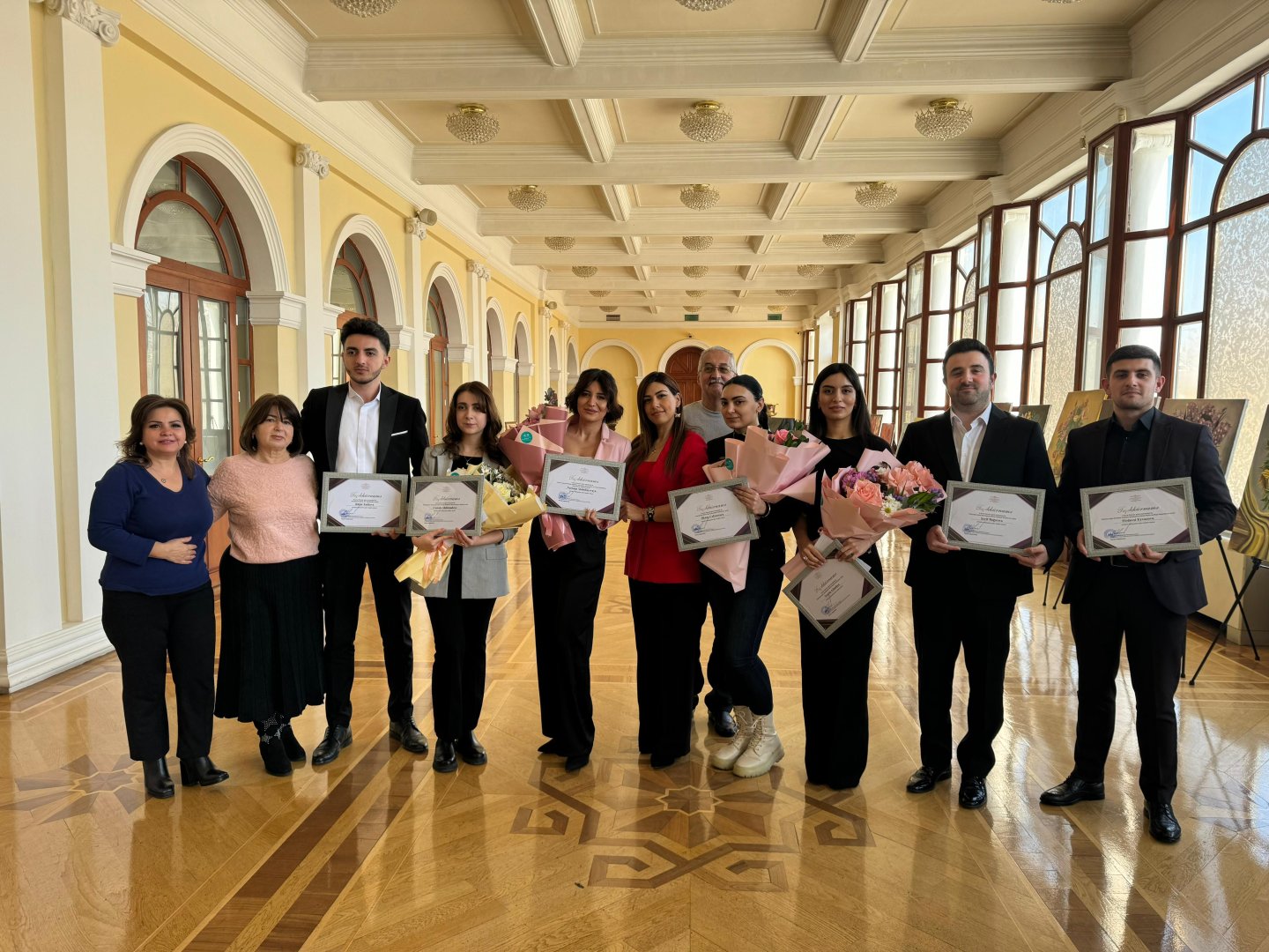 В Академической филармонии имени Муслима Магомаева наградили талантливую азербайджанскую молодежь (ФОТО)
