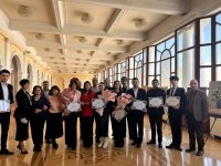 В Академической филармонии имени Муслима Магомаева наградили талантливую азербайджанскую молодежь (ФОТО)