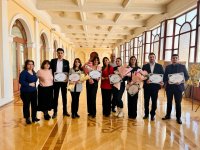 В Академической филармонии имени Муслима Магомаева наградили талантливую азербайджанскую молодежь (ФОТО)