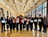 В Академической филармонии имени Муслима Магомаева наградили талантливую азербайджанскую молодежь (ФОТО)