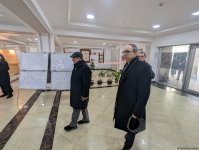 Члены Азиатской парламентской ассамблеи прибыли на избирательный участок для наблюдения за президентскими выборами в Азербайджане (ФОТО)