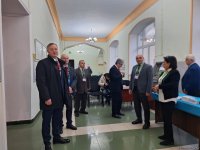 Миссия Межпарламентской Ассамблеи СНГ начала наблюдение на внеочередных президентских выборах в Азербайджане (ФОТО)