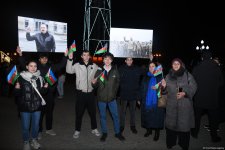 На улицах Баку празднуют победу Ильхама Алиева на президентских выборах (ФОТО/ВИДЕО)