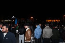 На улицах Баку празднуют победу Ильхама Алиева на президентских выборах (ФОТО/ВИДЕО)