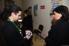 Наблюдается наплыв избирателей на участках, созданных в школе №132-134 в Баку (ФОТО/ВИДЕО)