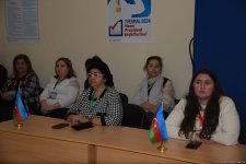 Наблюдается наплыв избирателей на участках, созданных в школе №132-134 в Баку (ФОТО/ВИДЕО)