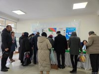 В Сабунчинском районе Баку активно проходит голосование на президентских выборах (ФОТО)