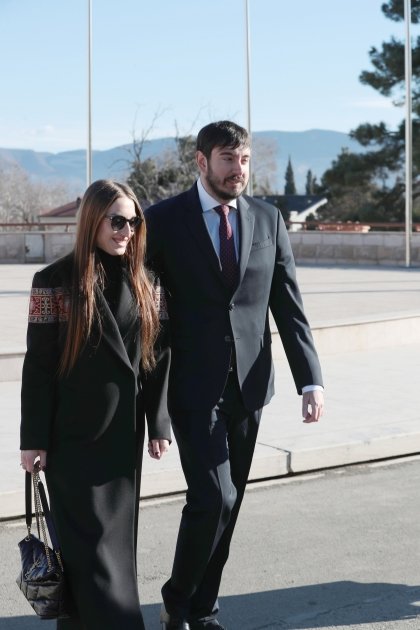 Президент Ильхам Алиев, Первая леди Мехрибан Алиева и члены их семьи проголосовали в Ханкенди (ФОТО/ВИДЕО)