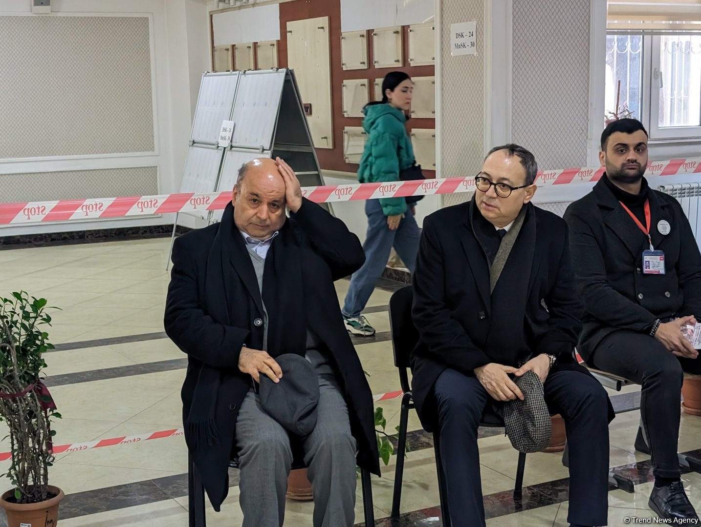 Члены Азиатской парламентской ассамблеи прибыли на избирательный участок для наблюдения за президентскими выборами в Азербайджане (ФОТО)