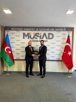 Турецкие депутаты посетили офис "MÜSİAD Азербайджан" (ФОТО)