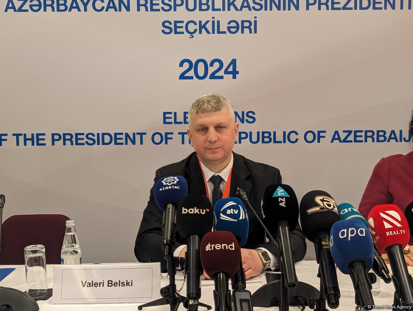 Наблюдательная миссия из Беларуси отмечает прозрачность процесса голосования на президентских выборах в Азербайджане