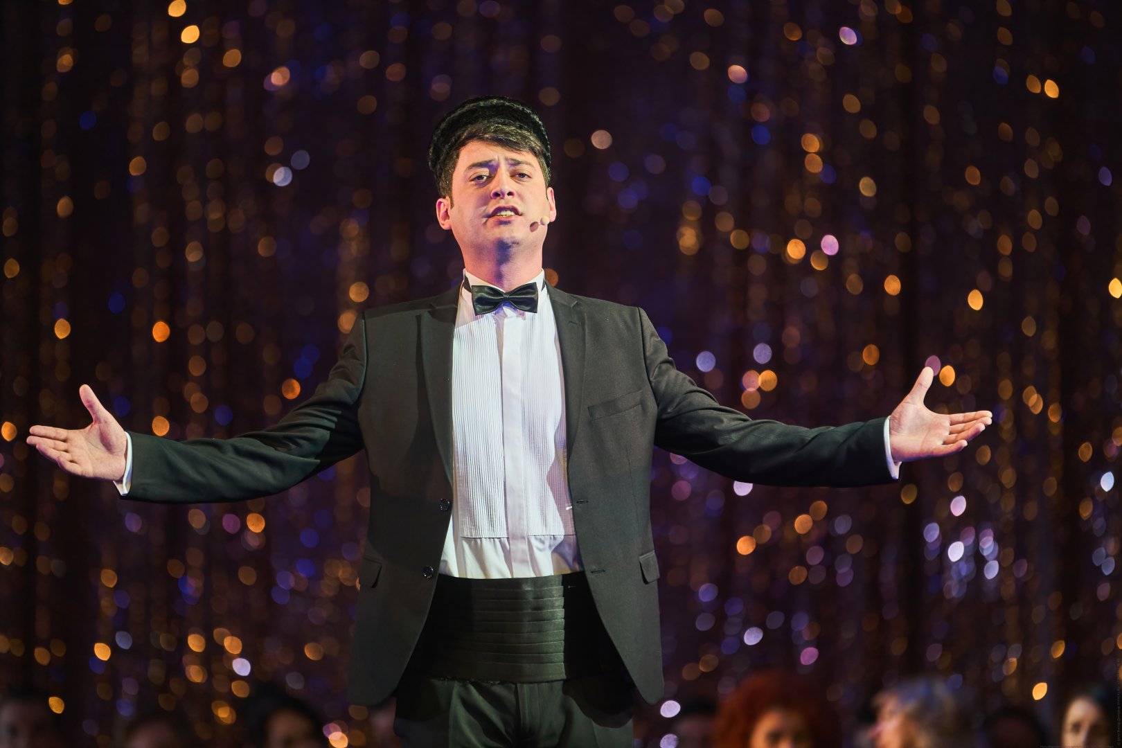 Азербайджанские артисты выступили на юбилее российского театра (ФОТО)