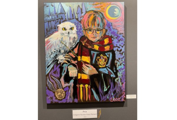 Картина Нигяр Нариманбековой  удостоена приза на выставке современного искусства в Париже