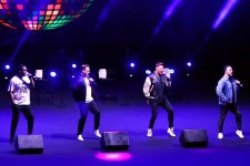 Легендарная британская группа Blue впервые выступила в Баку (ФОТО)