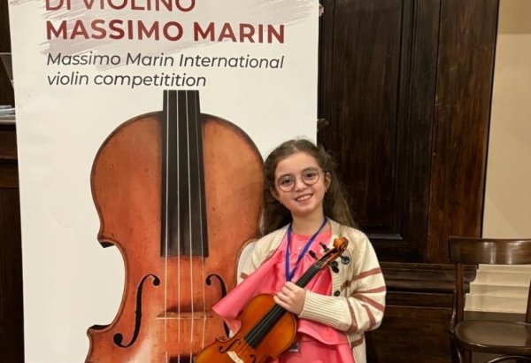 8-летний вундеркинд Дильшад Фархадзаде стала обладателем Гран-при в Италии (ВИДЕО, ФОТО)