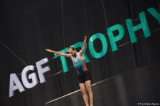 В Национальной арене гимнастики проходят подиумные тренировки участников Кубка мира по прыжкам на батуте и акробатической дорожке (ФОТОРЕПОРТАЖ)