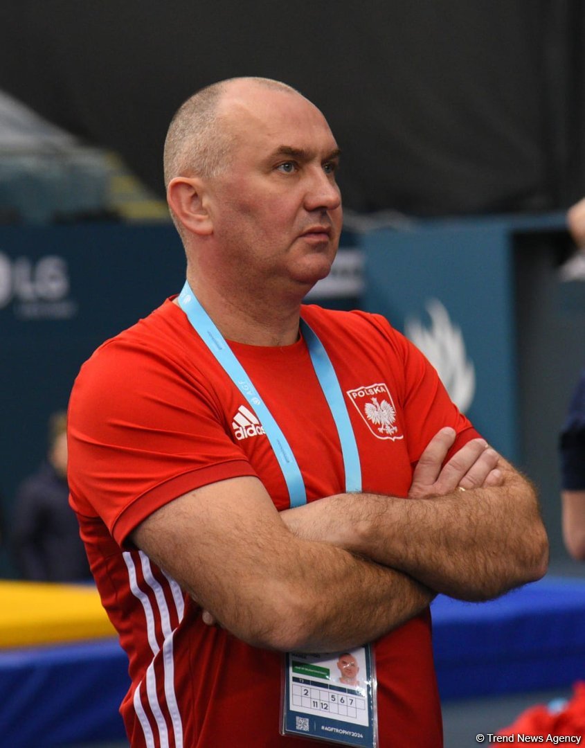 В Национальной арене гимнастики проходят подиумные тренировки участников Кубка мира по прыжкам на батуте и акробатической дорожке (ФОТОРЕПОРТАЖ)