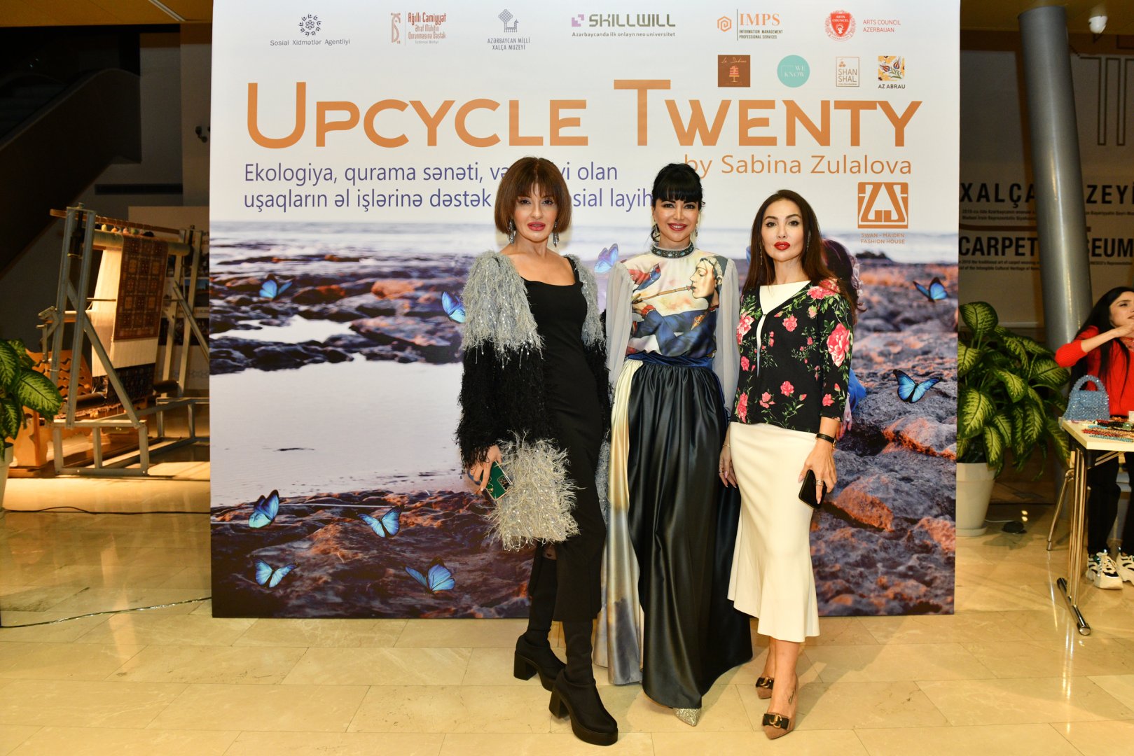 В Баку представлена эко-мода Сабины Зулаловой  с элементами гурамы (ФОТО)