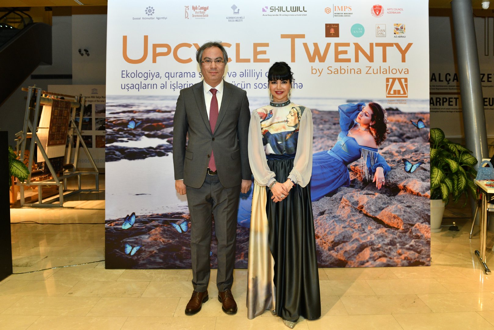 В Баку представлена эко-мода Сабины Зулаловой  с элементами гурамы (ФОТО)