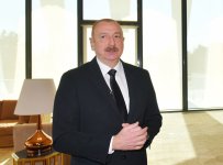Президент Азербайджана Ильхам Алиев дал интервью телеканалу «Евроньюс» (ВИДЕО/ФОТО)
