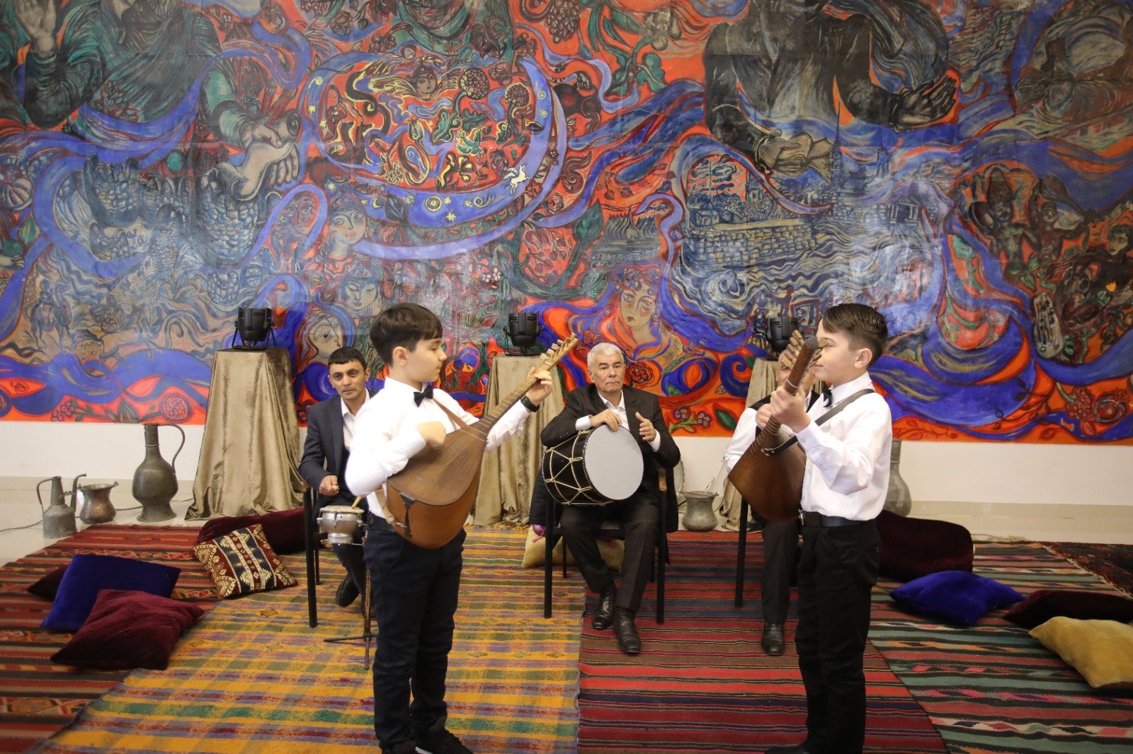 Проект "Наша музыкальная идентичность" в Гяндже - ашугское искусство (ВИДЕО, ФОТО)