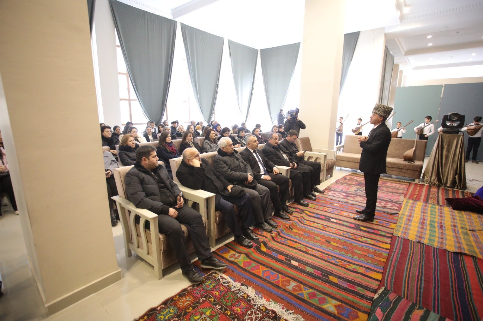 Проект "Наша музыкальная идентичность" в Гяндже - ашугское искусство (ВИДЕО, ФОТО)