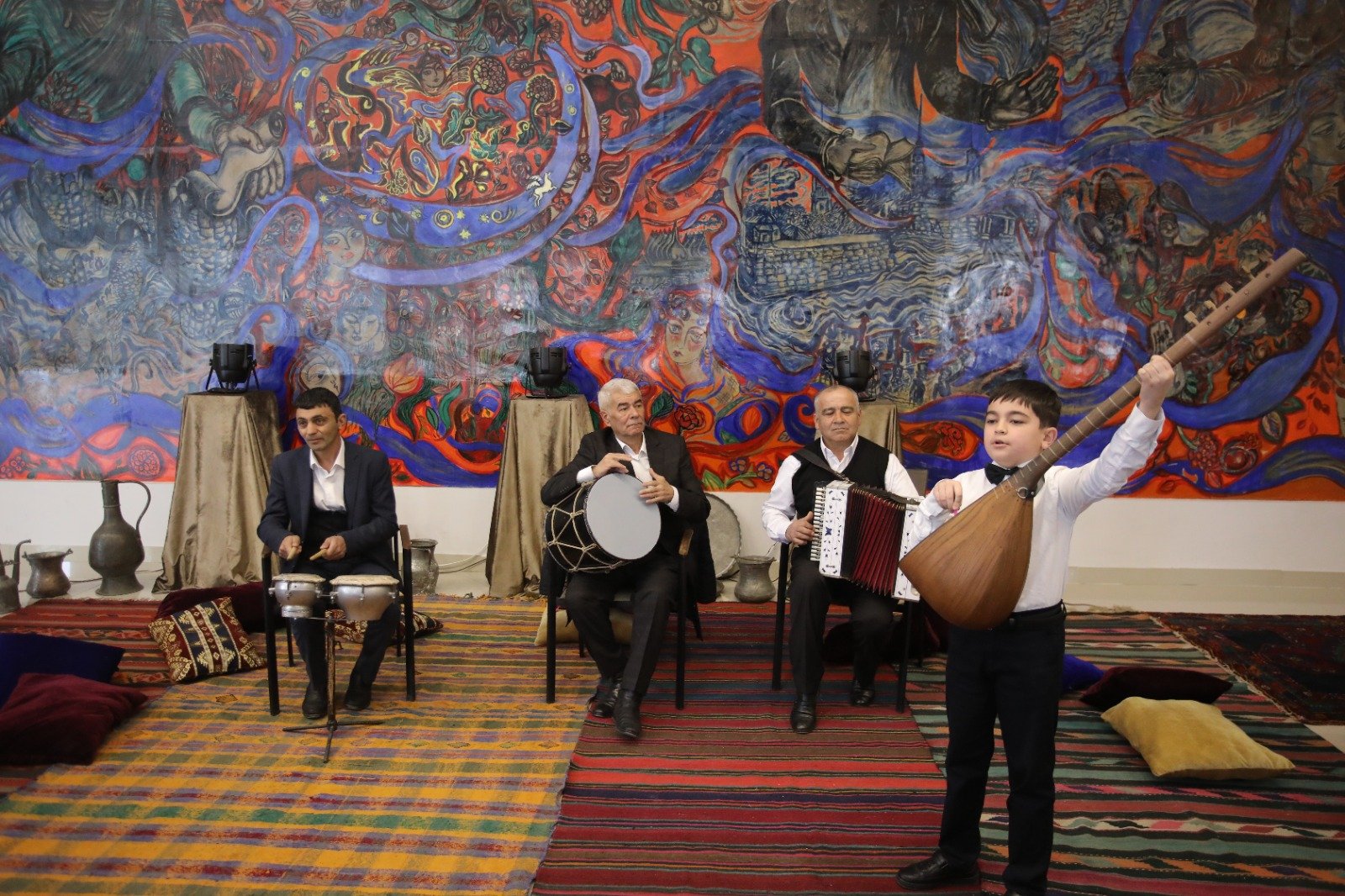 Проект "Наша музыкальная идентичность" в Гяндже - ашугское искусство (ВИДЕО, ФОТО)