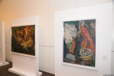 В Центре Гейдара Алиева состоялось торжественное открытие выставки "Томирис" мастеров тюркского мира (ФОТО)