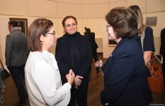 В Центре Гейдара Алиева состоялось торжественное открытие выставки "Томирис" мастеров тюркского мира (ФОТО)