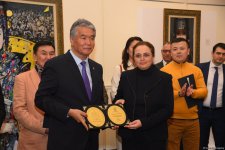 В Центре Гейдара Алиева состоялось торжественное открытие выставки "Томирис" мастеров тюркского мира (ФОТО)