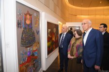 В Центре Гейдара Алиева состоялось торжественное открытие выставки "Томирис" мастеров тюркского мира (ФОТО)