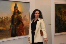 В Центре Гейдара Алиева состоялось торжественное открытие выставки "Томирис" мастеров тюркского мира (ФОТО)
