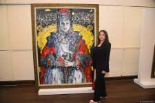 В Центре Гейдара Алиева состоялось торжественное открытие выставки "Томирис" мастеров тюркского мира (ФОТО)