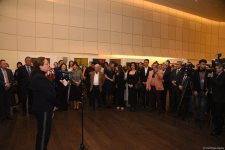 В Центре Гейдара Алиева состоялось торжественное открытие выставки "Томирис" мастеров тюркского мира (ФОТО)