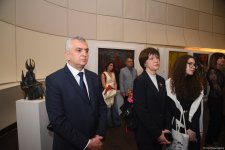 В Центре Гейдара Алиева состоялось торжественное открытие выставки "Томирис" мастеров тюркского мира (ФОТО)