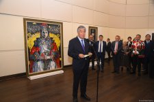 В Центре Гейдара Алиева состоялось торжественное открытие выставки "Томирис" мастеров тюркского мира (ФОТО)