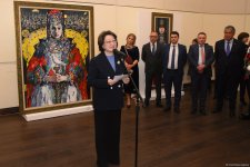 В Центре Гейдара Алиева состоялось торжественное открытие выставки "Томирис" мастеров тюркского мира (ФОТО)