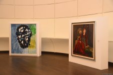 В Центре Гейдара Алиева состоялось торжественное открытие выставки "Томирис" мастеров тюркского мира (ФОТО)