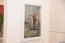В Центре Гейдара Алиева состоялось торжественное открытие выставки "Томирис" мастеров тюркского мира (ФОТО)