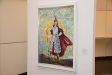 В Центре Гейдара Алиева состоялось торжественное открытие выставки "Томирис" мастеров тюркского мира (ФОТО)