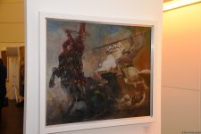 В Центре Гейдара Алиева состоялось торжественное открытие выставки "Томирис" мастеров тюркского мира (ФОТО)