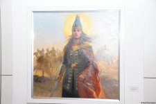 В Центре Гейдара Алиева состоялось торжественное открытие выставки "Томирис" мастеров тюркского мира (ФОТО)