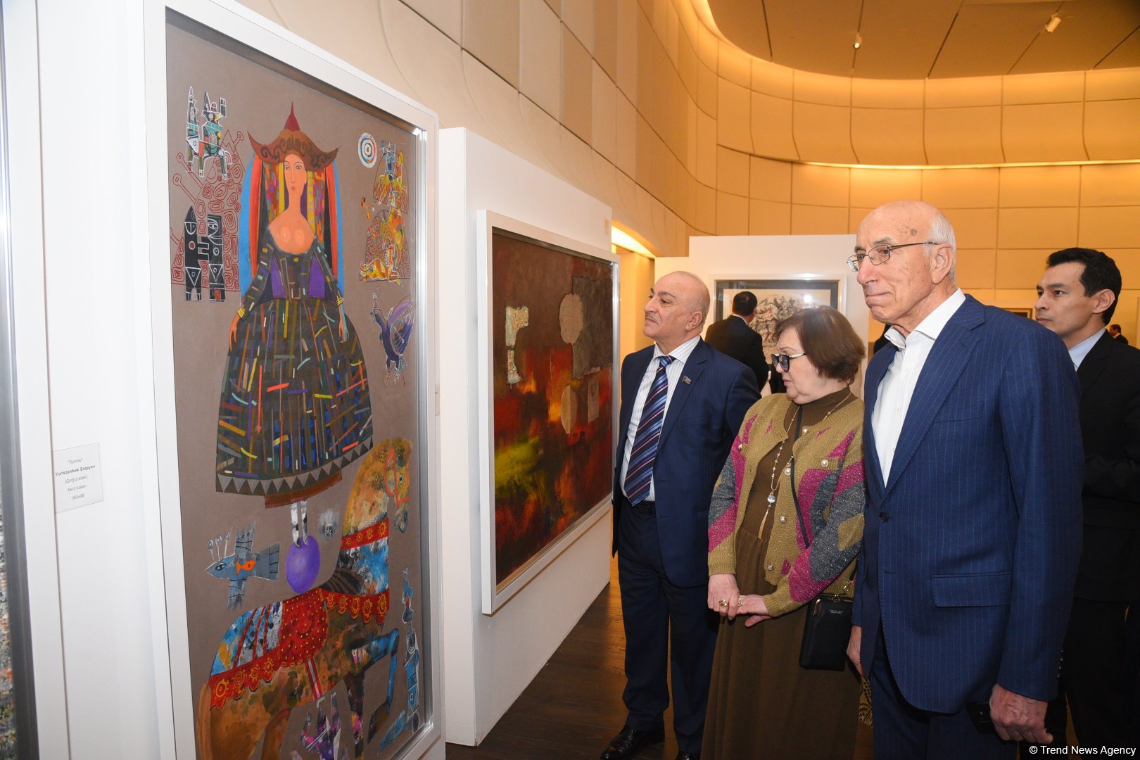 В Центре Гейдара Алиева состоялось торжественное открытие выставки "Томирис" мастеров тюркского мира (ФОТО)